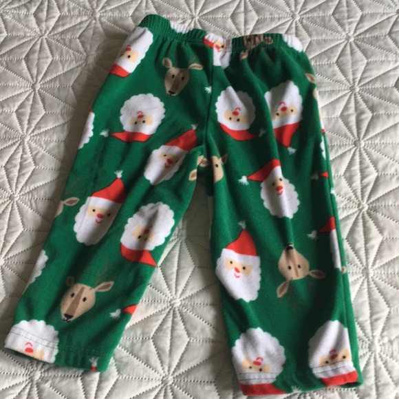 8/15 Fleece Santa and reindeer lounge pants - Picture 3 of 3